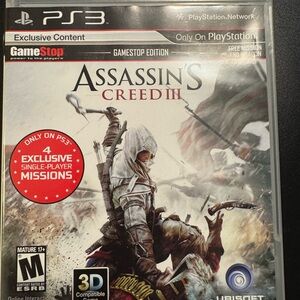 Assassin's Creed III for PS3 -